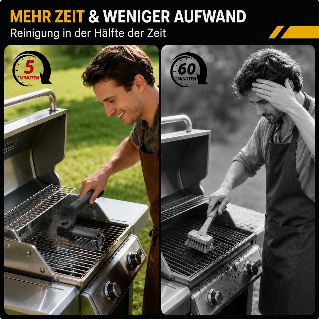 RustStop – Elektrische Grillbürste