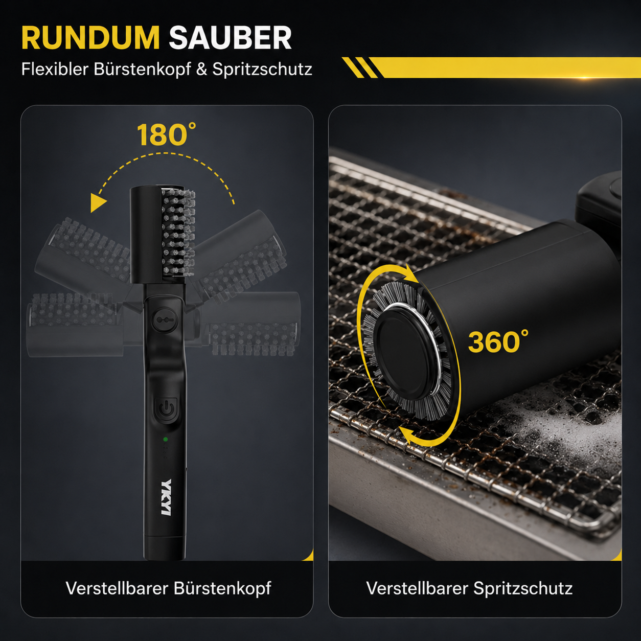 RustStop – Elektrische Grillbürste