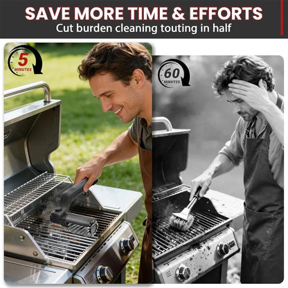 3 Powerful Speed BBQ Grill Brush for Outdoor Grill,Electric Grill Brush,Automatic Grill Cleaning Brush for Camping Outdoor Grill