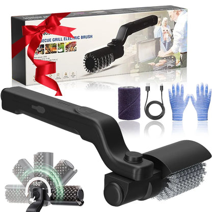 3 Powerful Speed BBQ Grill Brush for Outdoor Grill,Electric Grill Brush,Automatic Grill Cleaning Brush for Camping Outdoor Grill